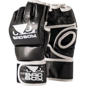 BadBoy MMA Handschoenen Zonder Duim Zwart/Wit