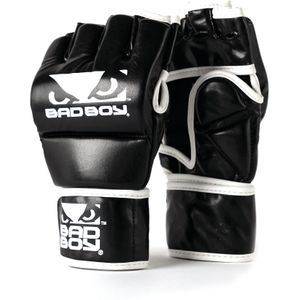 BadBoy MMA Handschoenen Met Duim Zwart/Wit