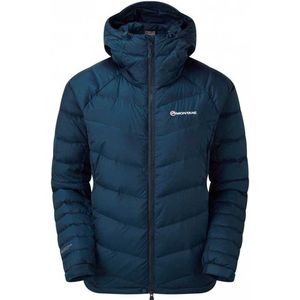 Montane - Cloudmaker - Donzen Jas - Blauw - 650+ HyperDRY™ Ganzendons, PERTEX® Quantum Pro