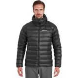 Montane - Alpine 850 Lite Jas - Lichtgewicht Donsjack - Lichtgrijs - Gerecycled Materiaal