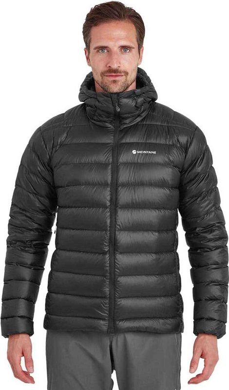 Montane - Alpine 850 Lite Jas - Lichtgewicht Donsjack - Lichtgrijs - Gerecycled Materiaal