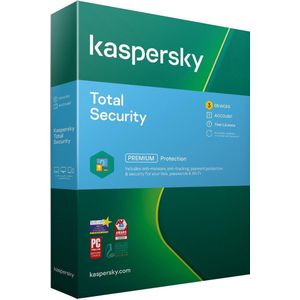 Kaspersky Total Security 2020 Antivirusbeveiliging Nederlands 1 licentie(s) 1 jaar
