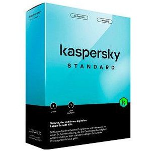 Kaspersky Standaard 1 Apparaat Sierra Box (DE) voor Mac OS & Android & iOS