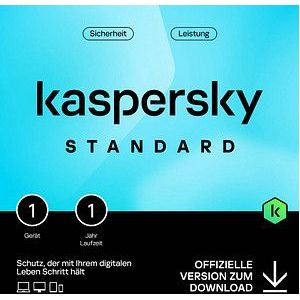 Kaspersky Standard 2024 - | PC | MAC | Android | 3 PC - 1 Jahr