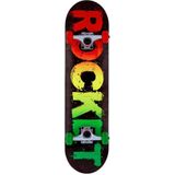 Rocket Skateboard Rasta Fade 8.0