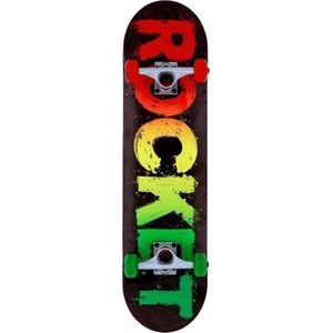 Rocket Skateboard Rasta Fade 8.0