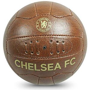 Chelsea FC bruin imitatieleer retro ontwerp officiële voetbal maat 5 bal