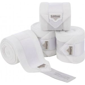Le Mieux Loire Polo Bandages - White - Maat Full