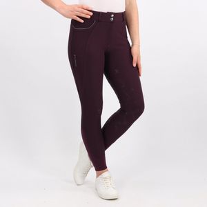 LeMieux Rijbroek Freya Full Grip Aubergine - 40