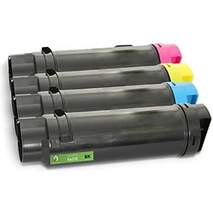 Printing Pleasure 6515 Toner Cartridge Compatibel met Xerox 6510 Vervanging voor Xerox Phaser 6510 6510DN 6510N 6510DNI WorkCentre 6515 6515N 6515DN 6515DNI 6515NW 1 SET Zwart Cyaan Geel Magenta