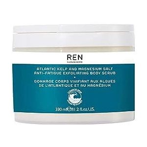 REN Atlantic Kalp And Magnesium Salt Anti-Fatigue Exfoliating Body Scrub 330 ml