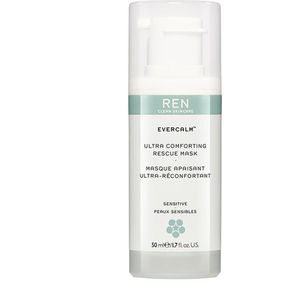 REN - Evercalm Rescue Mask - Gezichtscreme - Voor Gevoelige Huid - 50ml