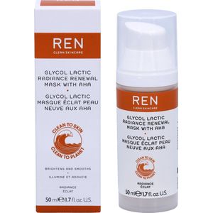 REN Clean Skincare Masker Radiance Glycol Lactic Radiance Renewal Mask 50ml