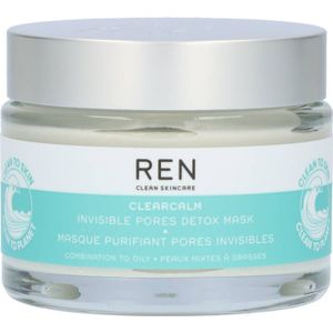 REN Clean Skincare Masker Clearcalm Invisible Pores Detox Mask 50ml