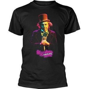 Willy Wonka and the Chocolate Factory T Shirt Willy Wonka Officieel Mannen