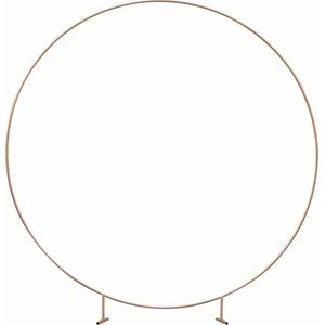 Rose Gouden Frame Rond 2m
