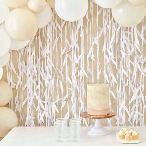 Ginger Ray BRA-336 Witte Bladeren Backdrop