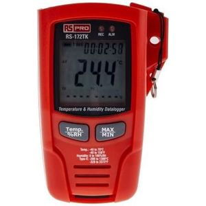 RS PRO RS172TK Datalogger-Ext Temp met display, Metrologie