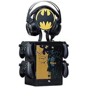 Numskull Official Game Storage Tower, Controller Holder, Headset Stand for Xbox Series X & PS5, Batman, batman
