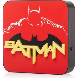 Numskull Batman Bureaulamp Wandlamp - Omgevingslicht Gaming Accessoire voor slaapkamer, thuis, studie, kantoor, werk - Officiële Batman Merchandise