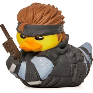 TUBBZ Mini eendenfiguur van vinyl om te verzamelen in slangenvorm, officieel Metal Gear Solid product, actie-videogames met Thriller