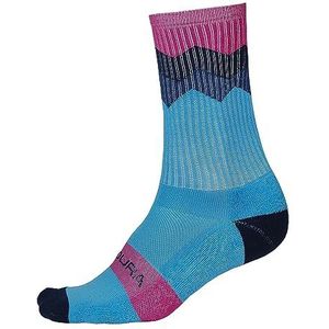 Endura Heren Jagged Sokken, Elektrisch Blauw, S-M