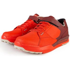 Endura MT500 Burner Clipless Schuh Fietsschoenen (Heren |rood)