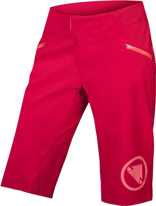 Endura - Singletrack Lite - Fietsbroek - Rood - Stretch - Mountainbiken