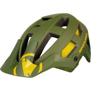 endura singletrack helm groen