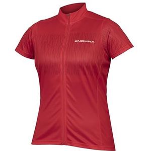 hummvee ray dames jersey korte mouw granaatappel rood