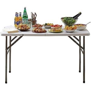 Neo Klaptafel Draagbare Opvouwbare Tafels Camping Tuin Party BBQ Diner Buffet Picknick (4 Voet)