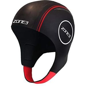 Zone3 - Neopreen Skull Cap - Badmuts - Zwart - Neopreen