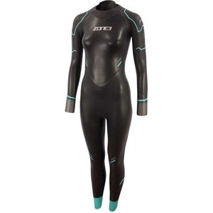 2023 Zone3 Dames Advance Triathlon Wetsuit - Black / Turquois XS