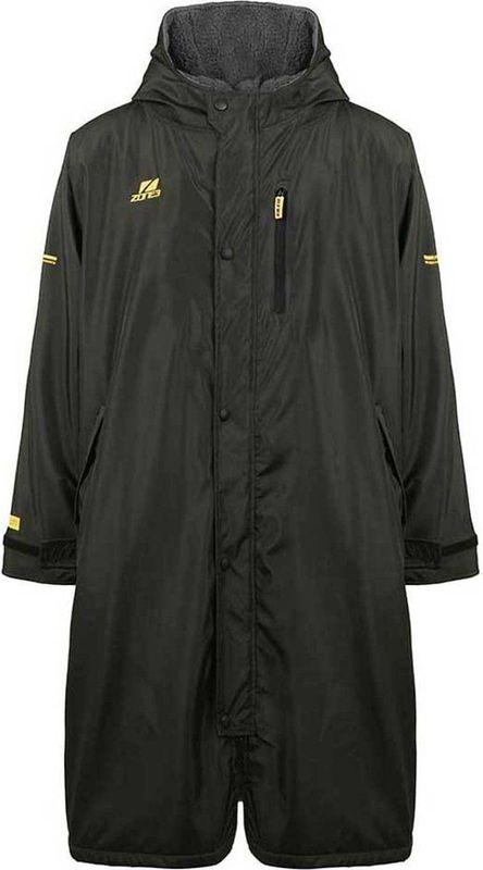 Zone3 - Oversize Heat Tech Parka - Zwart - Badjas