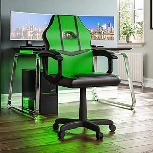 Vida Designs stoel, groen/zwart, 101x55x58