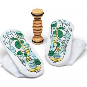 Well Being Voet Reflexologie Massage Kit - Voetmassageapparaat - Met Reflexocologie Sokken