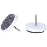 DID - Meubelviltjes - Grijs - Kunststof - Set van 16