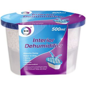 Vochtopnemer - 500 ml - Vochtvanger - Ideaal voor Kelder en Garage