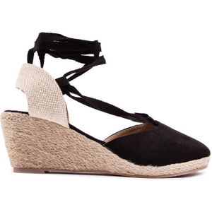 Solesister Zoe Wide Fit Espadrille Schoenen - Maat 42