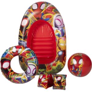 Spidey & Friends Zwemset met Boot, 5dlg.