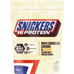 Snickers White Protein Powder 455gr White Chocolate & Peanut