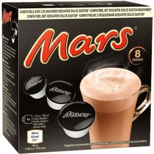 Capsules voor warme chocolademelk compatibel met NESCAFÉ® Dolce Gusto® Mars, 8 st.