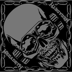 Megadeth - Vic Rattlehead Bandana - Zwart