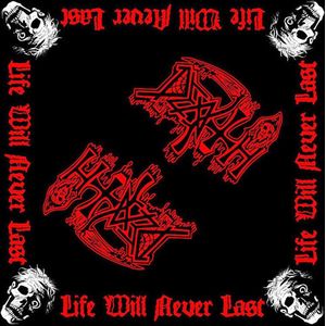 Death - Life Will Never Last Bandana - Zwart