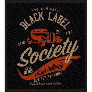 Black Label Society - The Blessed Hellride Patch - Zwart