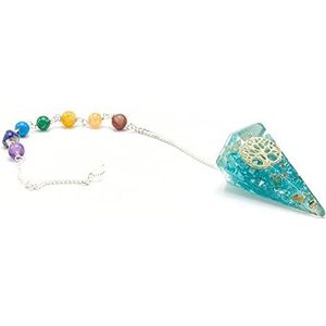 Pendel Edelsteen - Tree of Life - Orgonite Power Chakra
