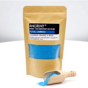 Aromatherapie badzout in kraftzak 350 g - totaal ontspannen