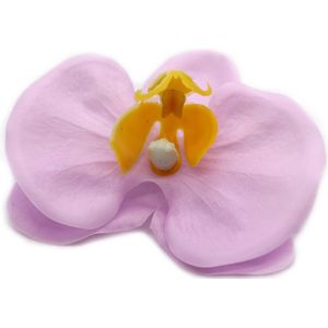 Zeep Bloemen - Orchidee Lila - 25 Stuks - 8cm