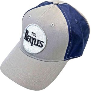 The Beatles - Drum Logo Baseball pet - Grijs/Blauw
