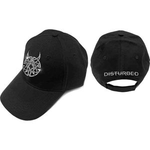 Disturbed - Icon & Logo Baseball pet - Zwart